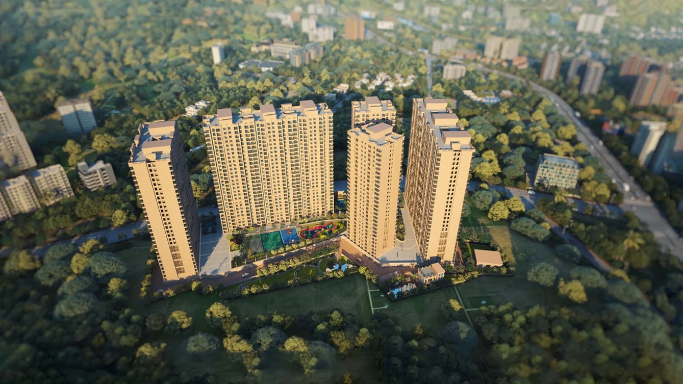 Nyati Equinox Bavdhan Bird Eye View Image