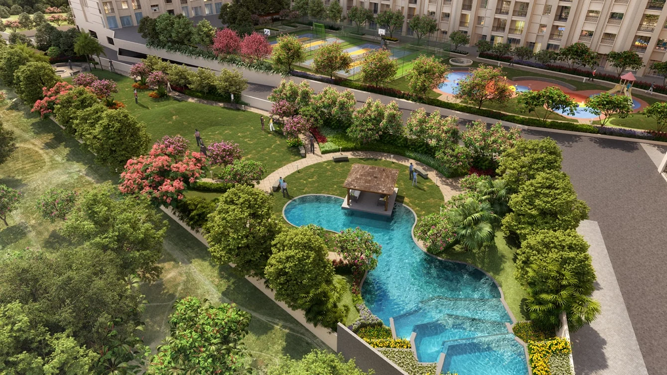 Nyati Equinox Bavdhan Garden Amenities Image